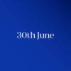 30th June